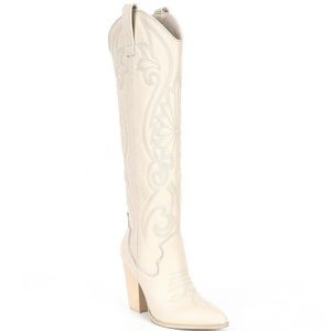Steve Madden Lasso Leather Western Boots